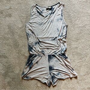 Anthropologie Saturday Sunday Tie-Dye Sleeveless Romper, Size M